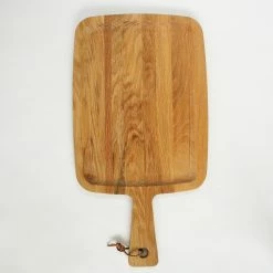 Staunton And Henry Handmade Oak Wood Serving Platter - Wide