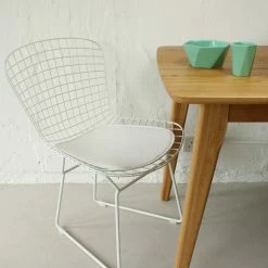 Staunton And Henry Harry Bertoia Style Side Chair - White Furniture
