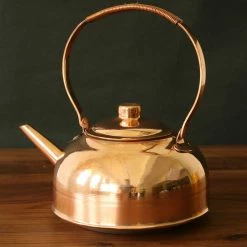 Staunton And Henry Home Accessories Hand Made Copper Tea Pot