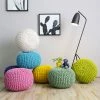 Staunton And Henry Furniture Chunky Knit Pouf