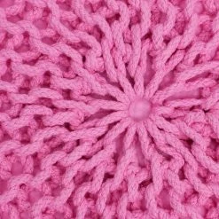 Staunton And Henry Furniture Chunky Knit Pouf