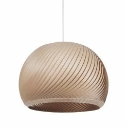 Staunton And Henry Studio Vayehi Wind Wood Veneer Ceiling Light