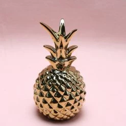 Staunton And Henry Gold Pineapple Ornament
