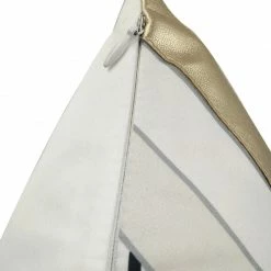 Staunton And Henry Gold Black And White Throw Cushion Home Accessories