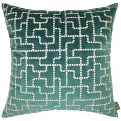 Staunton And Henry Modern Emerald Green Throw Cushion Home Accessories