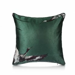 Staunton And Henry Home Accessories Oriental Birds Throw Cushion