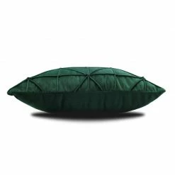 Staunton And Henry Home Accessories Emerald Green Geometric Throw Cushion