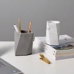 Staunton And Henry Chunky Modern Abstract Pencil Holder Home Accessories