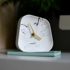 Staunton And Henry Asymetrical Modern Table Clock