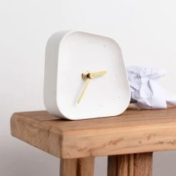 Staunton And Henry Asymetrical Modern Table Clock