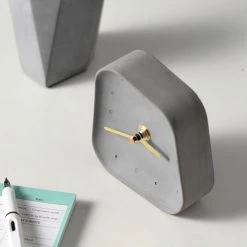 Staunton And Henry Asymetrical Modern Table Clock
