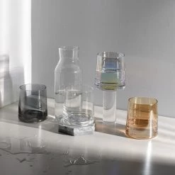 Staunton And Henry Tapered Colored Glass Tumbler