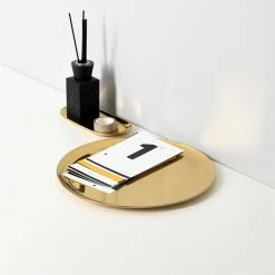 Staunton And Henry Decorative Gold Tray Home Accessories