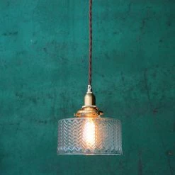 Staunton And Henry Vintage Style Deco Pendant Light Lighting
