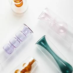 Staunton And Henry Inside Out Double Walled Glass Vase