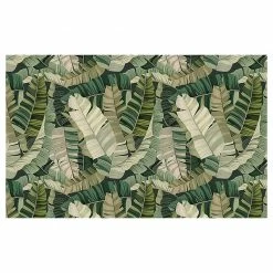 Staunton And Henry Dark Green Plantation Leaf Wallpaper Wall Decor
