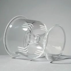 Staunton And Henry Modern Oriental Glass Tea Pot Set With Bamboo Handle