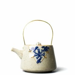 Staunton And Henry Japanese Faux Kintsugi Tea Pot Kitchen