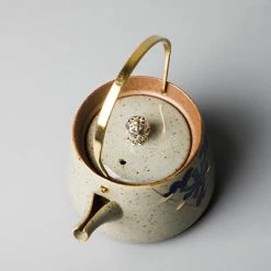 Staunton And Henry Japanese Faux Kintsugi Tea Pot Kitchen