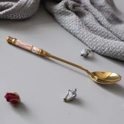 Staunton And Henry Gatsby Elegant Modern Dessert Spoons - Set Of 4 Kitchen