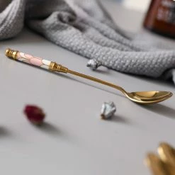 Staunton And Henry Gatsby Elegant Modern Dessert Spoons - Set Of 4 Kitchen