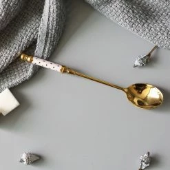 Staunton And Henry Gatsby Elegant Modern Dessert Spoons - Set Of 4 Kitchen