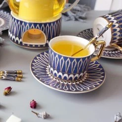 Staunton And Henry Gatsby Elegant Modern Dessert Spoons - Set Of 4 Kitchen