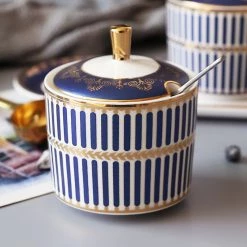 Staunton And Henry Gatsby Elegant Modern Condiment Jars