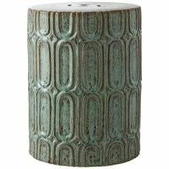 Staunton And Henry Furniture Oriental Jade Ceramic Garden Stool