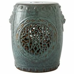 Staunton And Henry Furniture Oriental Jade Ceramic Garden Stool