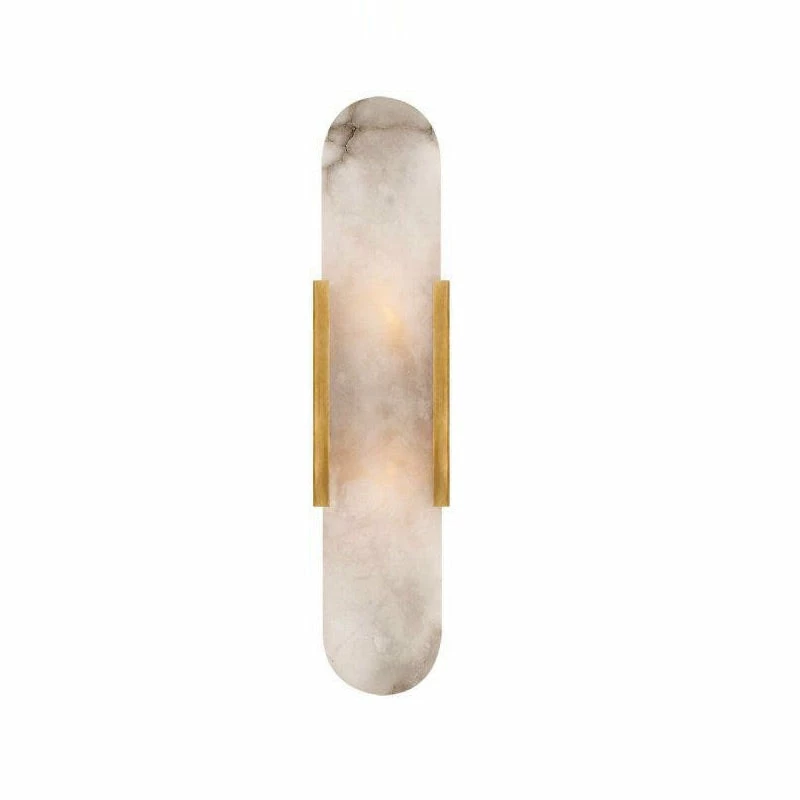 Staunton And Henry Modern Marble And Gold Wall Light Lighting