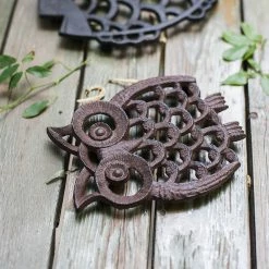 Staunton And Henry Cute Animal Cast Iron Trivet