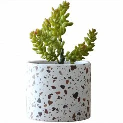 Staunton And Henry Terrazzo Pattern Plant Pots - Set Of 4 Home Accessories
