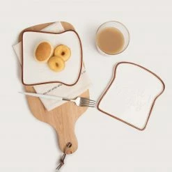 Staunton And Henry Toast Shaped Breakfast Plate
