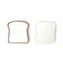 Staunton And Henry Toast Shaped Breakfast Plate