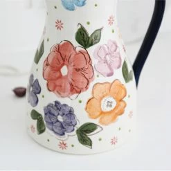 Staunton And Henry Hilda Hand Painted Ceramic Water Jug