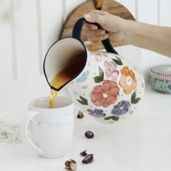 Staunton And Henry Hilda Hand Painted Ceramic Water Jug