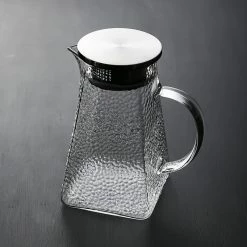 Staunton And Henry Kitchen Miyake Dimpled Glass Water Jug