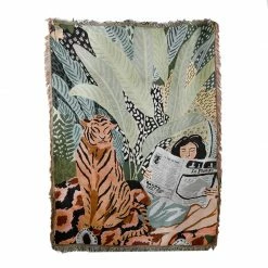 Staunton And Henry Bohemian Printed Throw Blankets