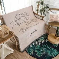 Staunton And Henry Bohemian Printed Throw Blankets