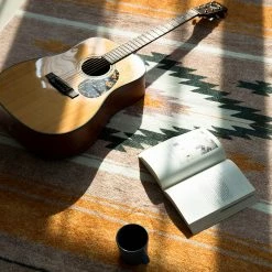 Staunton And Henry Rugs Acalan Modern Green And Yellow Rug