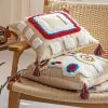 Staunton And Henry Tenzin Colorful Modern Tribal Throw Cushions