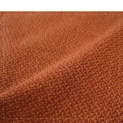 Staunton And Henry Woven Burnt Orange Throw Cushion Home Accessories