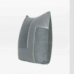 Staunton And Henry Shades Of Grey Textured Throw Cushion