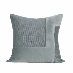 Staunton And Henry Shades Of Grey Textured Throw Cushion