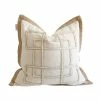 Staunton And Henry Elegant Cotton And Jute Throw Cushion Cover Home Accessories