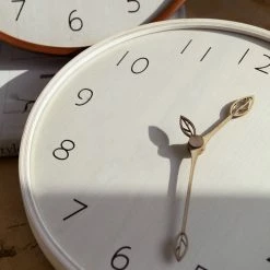 Staunton And Henry Leif Organic Wood Clock Wall Decor