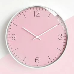 Staunton And Henry Wall Decor Nordic Pastel Wall Clock