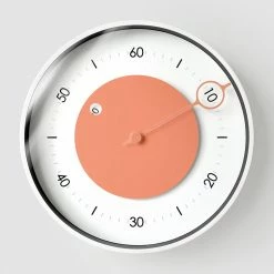 Staunton And Henry Bruno Modern Wall Clock With Date