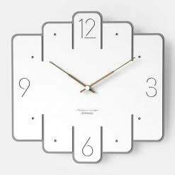 Staunton And Henry Wall Decor Gatsby Art Deco Wall Clock